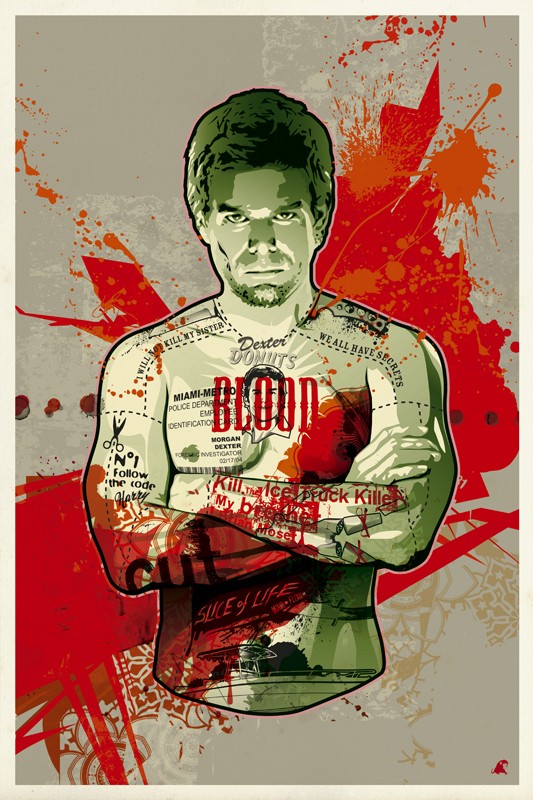 Dexter Poster by Giuseppe Cristiano - Fine Art America